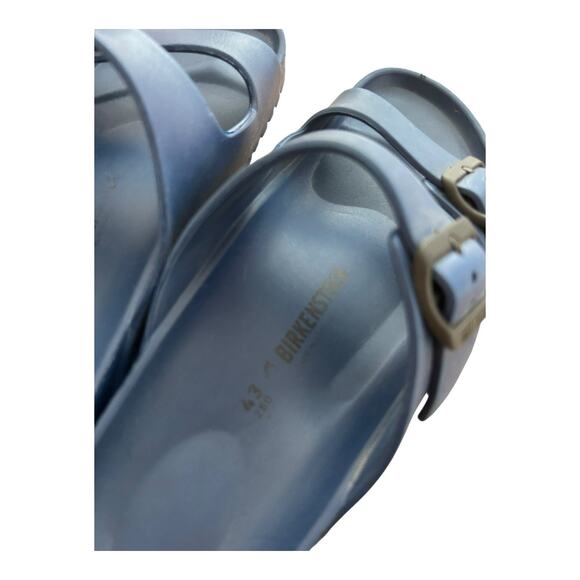 Birkenstock Arizona Essentials EVA Slides Blue Rubber Unisex W12-12.5/M10-10.5 - Picture 5 of 7